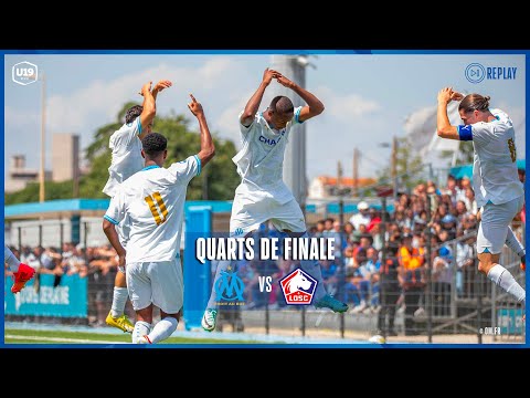 Quarts de finale : Ol. de Marseille vs LOSC Lille en replay (3-1) I Play-offs Championnat Nat. U19