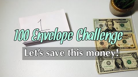 100 ENVELOPE CHALLENGE | HOW TO SAVE OVER $5000 | SAVINGS CHALLENGE | CHALLENGE SET UP