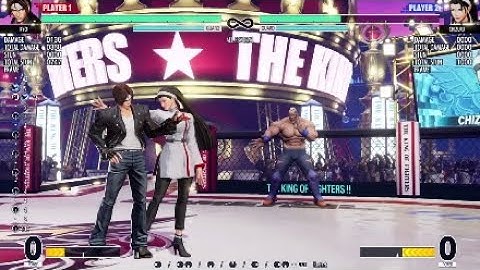 KOF XV - Kyo "C+D" Option Select !!!