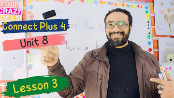 شرح كونكت بلس رابعة |الوحدة الثامنة الدرس الثالث| Connect Plus 4 | Unit 8 |Lesson 3 | المضارع البسيط