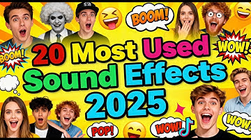 20 Viral Sound Effects Everyone Uses in 2025