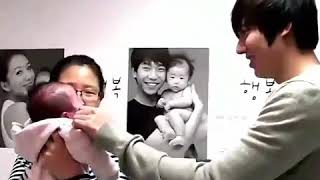 Lee min hoo sería un buen papá .