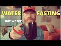 WATER fasting tricks for LESS HUNGER / How to go over 24 hours with EASE