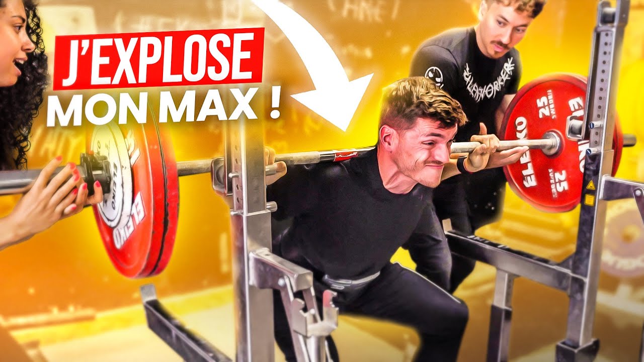 J'AI FAILLI MOURIR SOUS CETTE BARRE 😳 feat. @lya_powerlift
