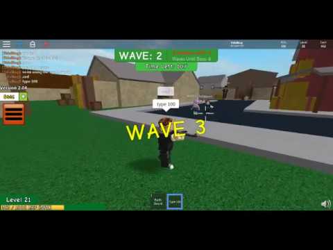 Roblox Zombie Attack Op Gun Type 100 Earth Sword Gameplay - roblox zombie attack op gun type 100 earth sword gameplay