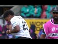 UNBELIEVABLE CHARGE-DOWN 🤯 |  Scotland charge down Fiji Conversion | Rugby World Cup 2025