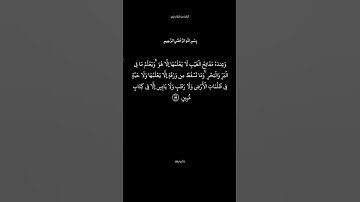 سورة الأنعام الآية 59 القارئ أحمد بن علي العجمي #تذكير_بالله_عز_و_جل #الدال_على_خير_كفاعله
