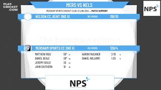 Mersham Sports CC 2nd XI v Nelson CC, Kent 2nd XI