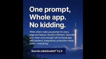 Rocket AI: de app-bouwer met één prompt die alles verandert