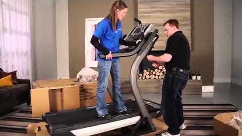 Nordictrack X9i Incline Trainer loopband montage