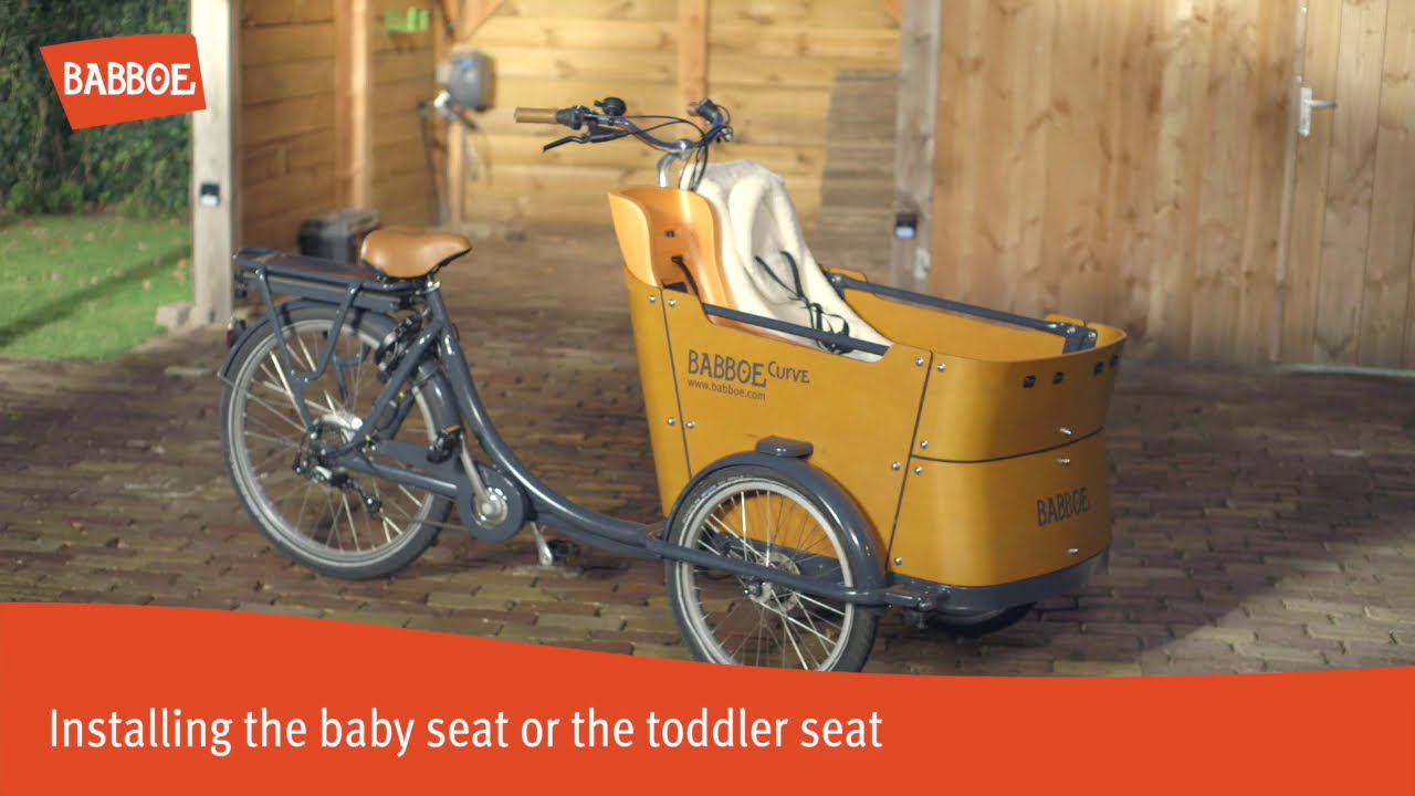 svindler vagt Rige Babboe Toddler Seat - shop Babboe & other accessories at Bikelix