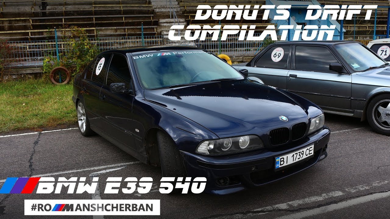 BMW E39 540i DONUTS DRIFT COMPILATION /// from 2015 to 2020 - YouTube