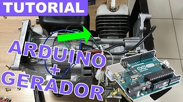 TUTORIAL como controlar um GERADOR A GASOLINA com ARDUINO - Vídeo 3