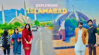Islamabad Faisal Mosque ki seir! islamabad may purany zamany ki sari yadian!😃