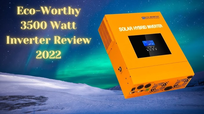 ECO-WORTHY 84Wh Portable Power Station, Solar Generator with 18W