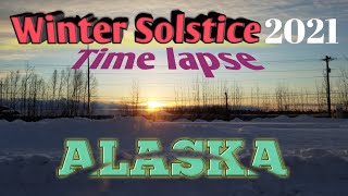 Winter Solstice Time Lapse @ Love Alaska