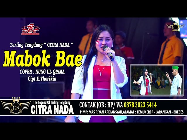 MABOK BAE ~ TARLING KLASIK || CITRA NADA LIVE DESA JATILABA - MARGASARI - TEGAL class=