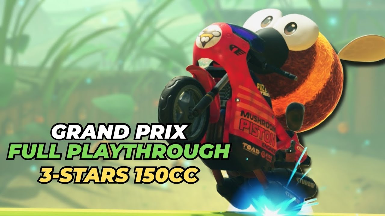 Mario Kart World Grand Prix FULL GAME - Stingby [Switch 2 | 4K 60FPS | 3-Stars]