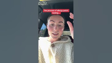 The process of allergy patch testing…
