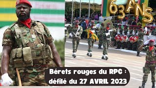 PASSAGE MAJESTUEUX DES BÉRETS ROUGE DU RPC(Régiment Parachutiste Commando) || 27 AVRIL 2023.