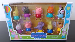 10 Minutes Satisfying With Unboxing & Review Peppa Pig Toy Collection | Peppa Family | ASMR Toys