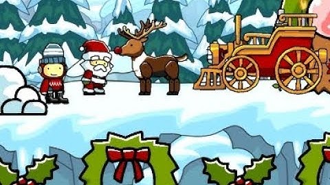 SANTA PROBLEM | Scribblenauts Unlimited #13