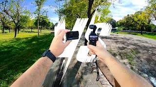 DJI Osmo Pocket 3 vs GoPro Hero 12 Black [4K 60FPS] Comparativa de Vídeo