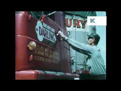 1960s Truck Stop, Truckers, USA - YouTube