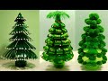 3 NEW CHRISTMAS🎄TREE CRAFT IDEAS/PLASTIC BOTTLE REUSE /BOTTLE CHRISTMAS TREE/ ORNAMENTS/PLASTIC/WOOL