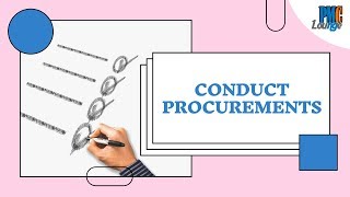 Conduct Procurements Process