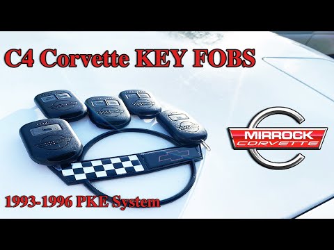 C4 Corvette Key Fobs and the Passive Keyless Entry System