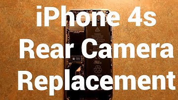 iPhone 4s Rear Camera Replacement How To Change