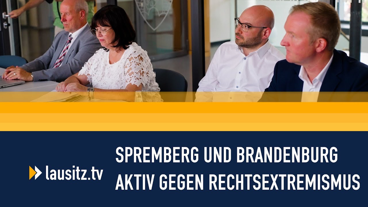 Innenminister Wilke in Spremberg: Gemeinsam gegen Rechtsextremismus aktiv werden