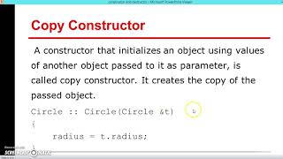 211 74 Constructor and Destructor Introduction