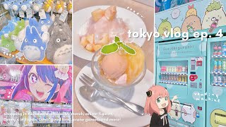 japan vlog ep. 4 // shopping in akihabara, anime figures, jujutsu kaisen collab, manga & gachapon!