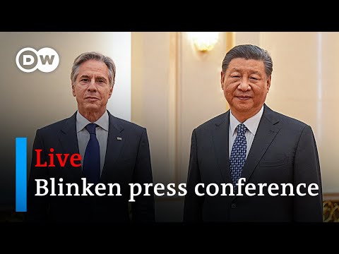 Live: US Secretary Blinken wraps up China visit | DW News