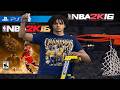 NBA 2K16 but im 99 overall in college #nba2k #gaming