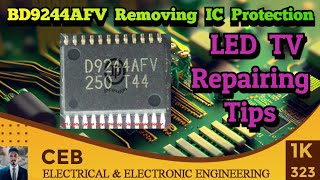 How to remove LED tv BD9244AFV ic protection screenshot 5
