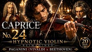 Paganini (Vivaldi x Beethoven) Violin House Music Mix – Caprice No.24 Reimagined 20Min Midnight Flow