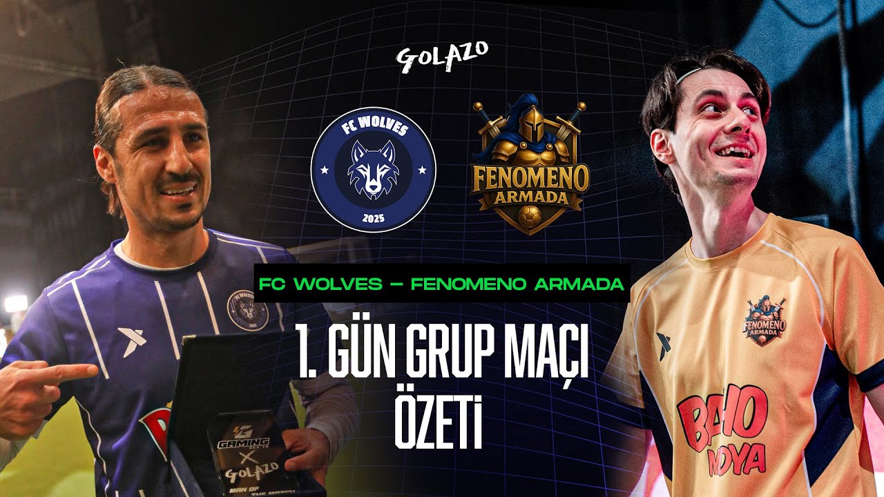 FC Wolves vs Fenomeno Armada I Maç Özeti I Golazo Cup TR