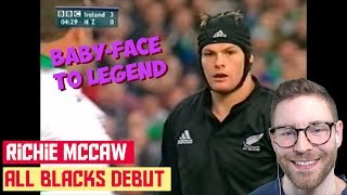 American REACTS to RUGBY | Richie McCaw&#39;s All Blacks Debut