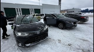 Выдаём авто из Японии в Москве MAZDA CX-30 TOYOTA COROLLA FIELDER