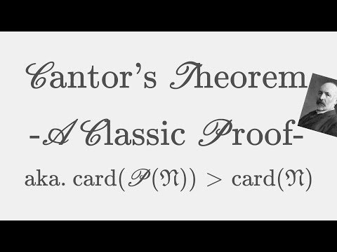 Cantor&rsquo;s Theorem - A Classic Proof [ No surjection between Power Set and Set itself ]