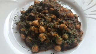 Mancare indiana cu naut / Indian stew with chickpeas