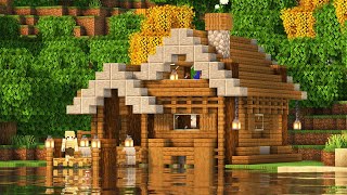 Minecraft Fishing Hut | Build Tutorial