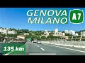 A7 | GENOVA - MILANO | Autostrada dei Giovi | Percorso completo