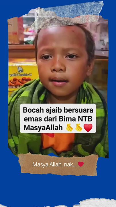 bocah ajaib dari Bima NTB #masukberanda #tilawah #qoricilik #tilawahanak