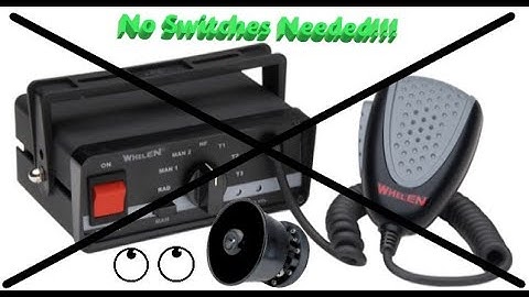 Installing Automatic Siren Cutout!