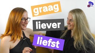 💛GRAAG 💚LIEVER 💙LIEFST 💜LIEVELINGS. Expressing PREFERENCES in Dutch (NT2 - A2)