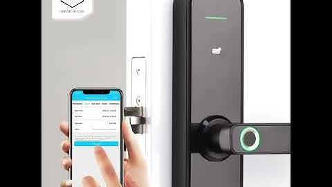 4 cách mở cửa bằng khóa thông minh Urbanhome C1